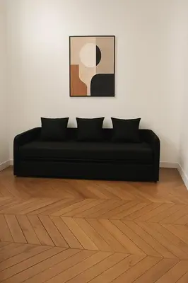 Coin salon dans l'établissement luxurious apartment Av des Champs-Élysée