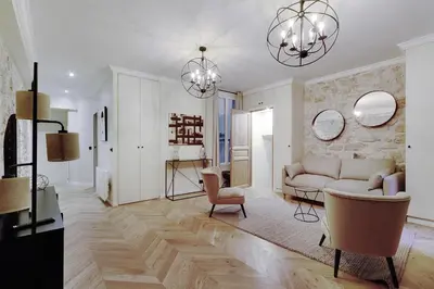 Coin salon dans l'établissement Test Apartment in GUESTY - TEST