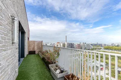 Balcon ou terrasse dans l'établissement Seine et Parc by So Homy - 3 Bed Room - 6 People