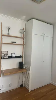 Cuisine ou kitchenette dans l'établissement Studio 800m to Opéra