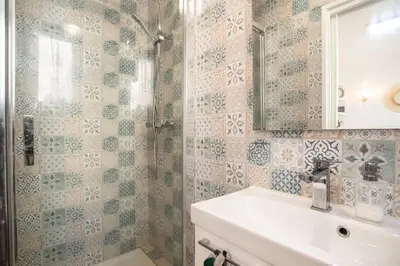 Salle de bains dans l'établissement Studio 800m to Opéra