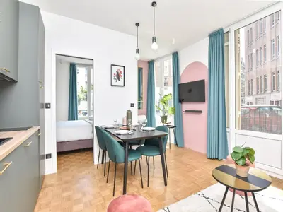 Plan de l'établissement Charming and cosy flat next to the Eiffel Tower