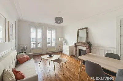 Plan de l'établissement Charming Room in shared 2-Bedroom Apartment in Paris 5