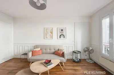 Plan de l'établissement Charming Room in shared 2-Bedroom Apartment in Paris 5
