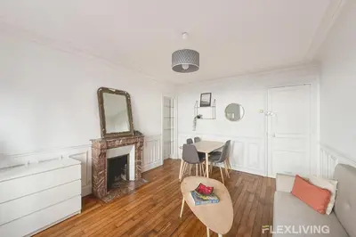 Plan de l'établissement Charming Room in shared 2-Bedroom Apartment in Paris 5