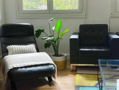 Coin salon dans l'établissement Appartement Beaugrenelle Ginoux Paris