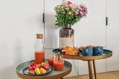 Nourriture dans l'appartement ou à proximité