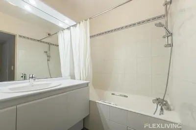 Salle de bains dans l'établissement Charming 45m two-bedroom apartment in Paris 15
