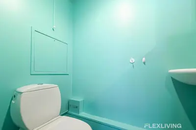 Salle de bains dans l'établissement Charming 45m two-bedroom apartment in Paris 15