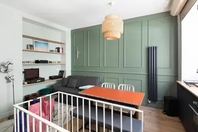Coin salon dans l'établissement Studio in Montmartre