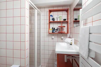 Salle de bains dans l'établissement Studio in Montmartre
