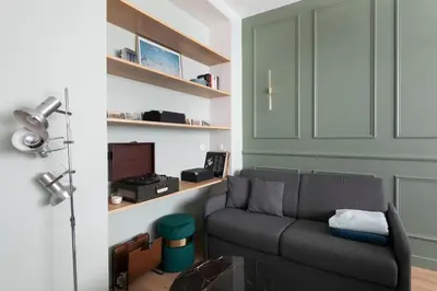 Coin salon dans l'établissement Studio in Montmartre
