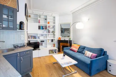 Cuisine ou kitchenette dans l'établissement GuestReady - Charm & comfort in Charonne District