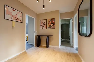 Plan de l'établissement Charmant 2 chambres avec terrasse à Boulogne