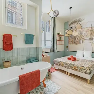 Cozy flat with Jacuzzi 2bdr 2WC