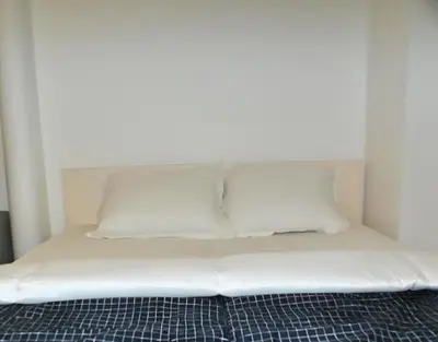 Un ou plusieurs lits dans un hébergement de l'établissement Appartement au coeur de Paris - Proche du Metro