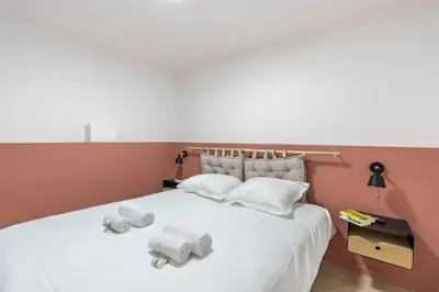 Plan de l'établissement Quiet and confortable flat with Sauna and Gym