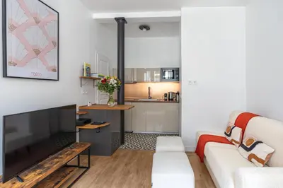 Plan de l'établissement Quiet and confortable flat with Sauna and Gym