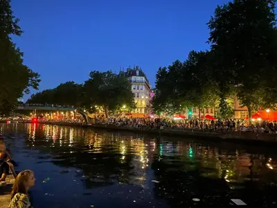 Vue sur la rivière ou le fleuve situé(e) à proximité de l'appartement