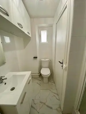 Salle de bains dans l'établissement Saint-Augustin - Appartement Opéra 6P