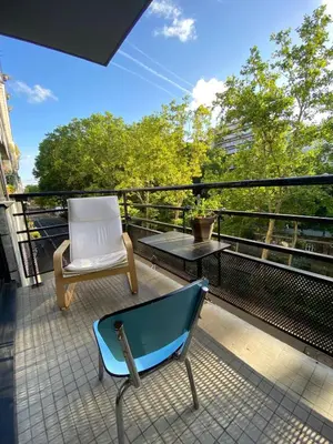 Balcon ou terrasse dans l'établissement Sur le CANAL
