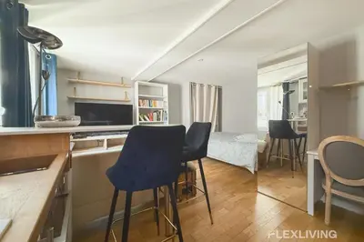 Plan de l'établissement Charming 22m Studio in Paris 11