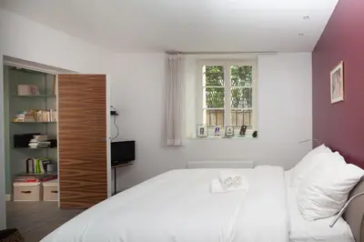 Un ou plusieurs lits dans un hébergement de l'établissement Paris 5 Panthéon Rue de Quatrefages 2 pièces