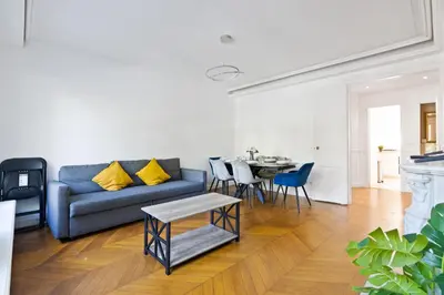 Plan de l'établissement Arc de Triomphe Luxurious 3 Bedroom with NetFlix
