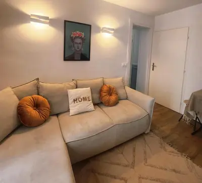 Coin salon dans l'établissement NEW Cosy in Paris