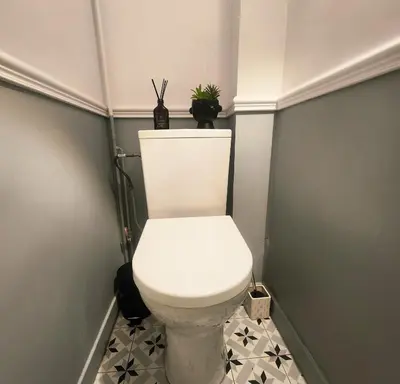 Salle de bains dans l'établissement NEW Cosy in Paris