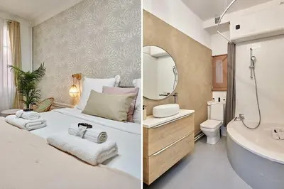 Salle de bains dans l'établissement Elegant flat - Porte Maillot-Arc de Triomphe