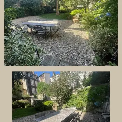 Quiet family apartment on private garden 7pers - Paris Rolland Garros