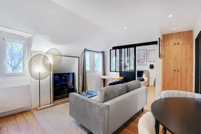 Cuisine ou kitchenette dans l'établissement Apartment Cosy - 1BDR-2P - Concorde