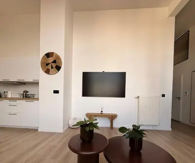 Télévision ou salle de divertissement dans l'établissement Loft Des Docks by SoHomy - 1 Bed Room - 4 People