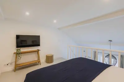 Un ou plusieurs lits dans un hébergement de l'établissement Comfortable apartment - 1BR-4P- Marais