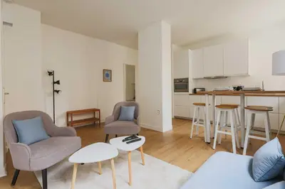Cuisine ou kitchenette dans l'établissement Superb flat - 1BR-2P- Porte de Versailles