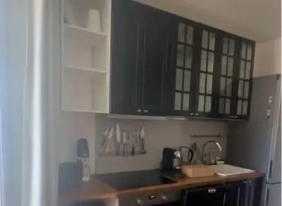 Cuisine ou kitchenette dans l'établissement Beautiful Apt 3BR-6P-Paris 17th-Arc de Triomphe