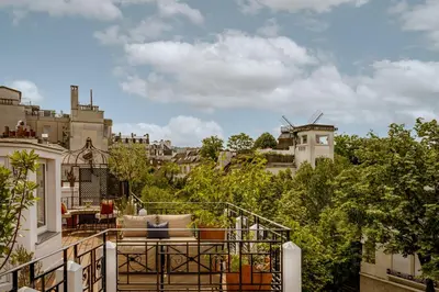 Plan de l'établissement Villa Junot