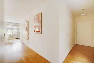 Un ou plusieurs lits dans un hébergement de l'établissement Apt Cosy - AC-1CH-4P - Suresnes-Parc du Chateau