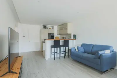 Télévision ou salle de divertissement dans l'établissement Charming apartment - 1BR- 4P- Passy