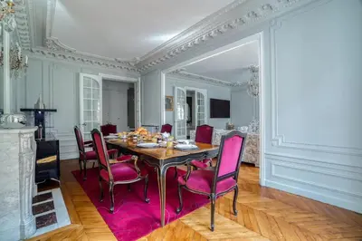 Coin salon dans l'établissement 213 m2 Prestige Eiffel Signature