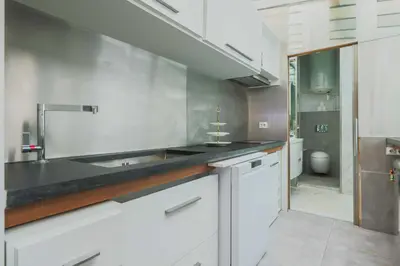 Cuisine ou kitchenette dans l'établissement Charming flat - 1BR-4P- Bastille