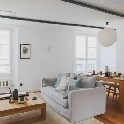 Modern Apartment -2BR-4P- Marais