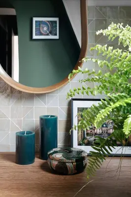 Jardin de l'établissement la suite verte du marais