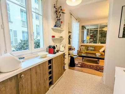 Plan de l'établissement Superbe appartement, tout confort 2 personnes