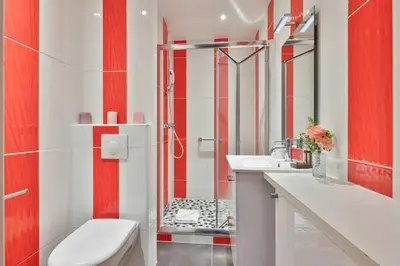 Salle de bains dans l'établissement Charming apartment in the heart of the Marais