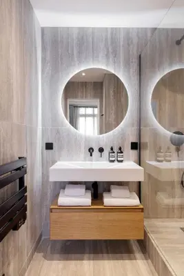 Salle de bains dans l'établissement Elegant apartment - AC-3BR-8P - Place de la Nation