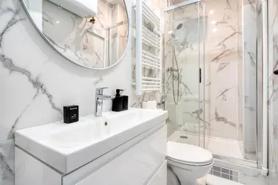 Salle de bains dans l'établissement Cozy Apartment for 4 people Montorgueil-Grands Boulevards