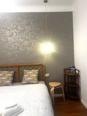 Un ou plusieurs lits dans un hébergement de l'établissement Pleasant stay in the heart of Paris 4 people max