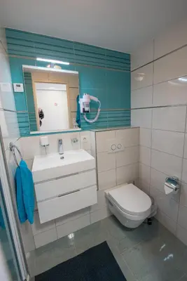 Salle de bains dans l'établissement Paris La Défense Studio